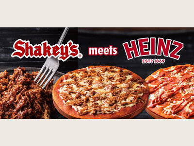 シェーキーズ、フェア「shakey's meets HEINZ」を9月9日（月）より開催中！ハインツの誇るオリジナルソース2種がシェーキーズのピザになって期間限定登場！